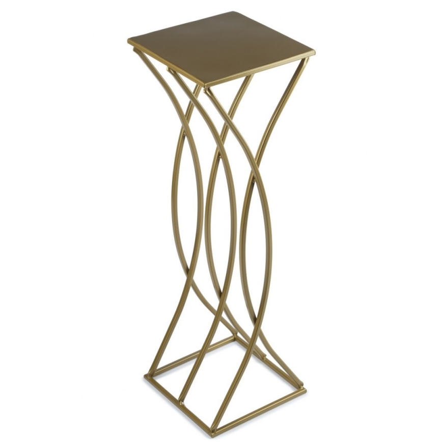 Blomställ 75x23 cm guld