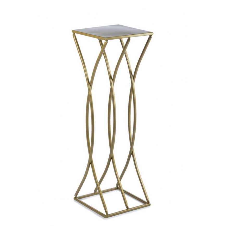 Blomställ 75x23 cm guld