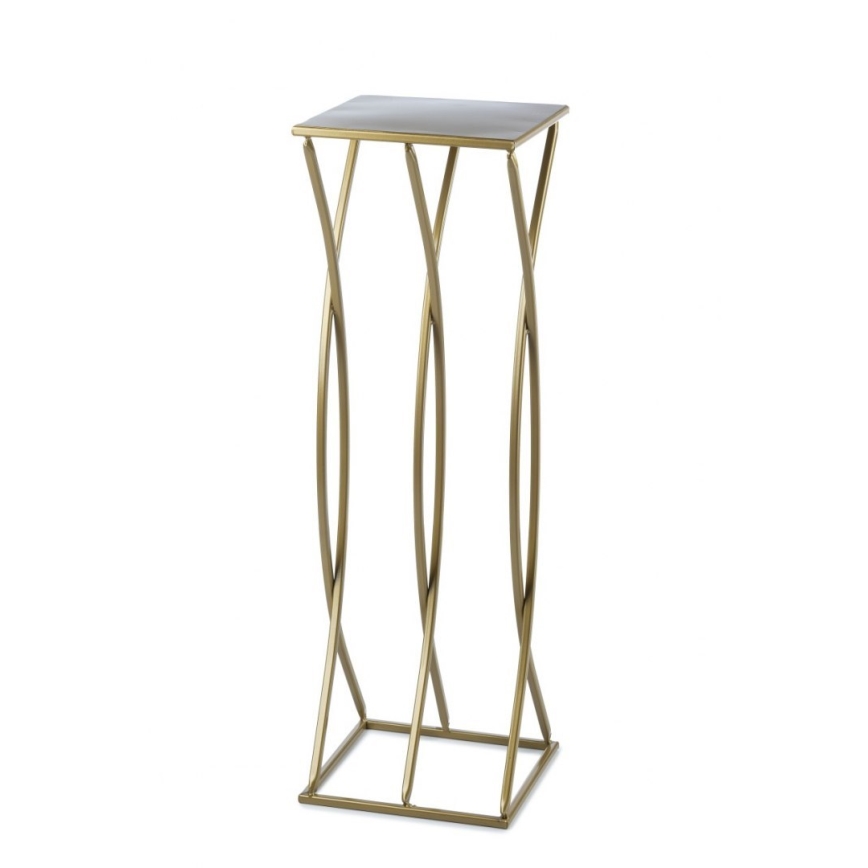 Blomställ 75x23 cm guld