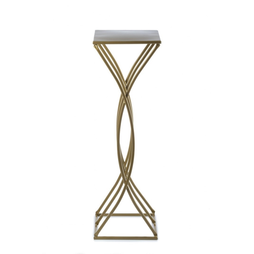 Blomställ 75x23 cm guld
