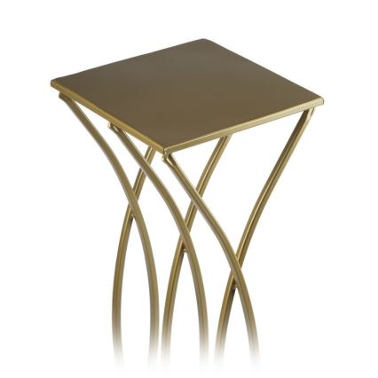Blomställ 75x23 cm guld