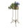 Blomställ 88x28 cm guld