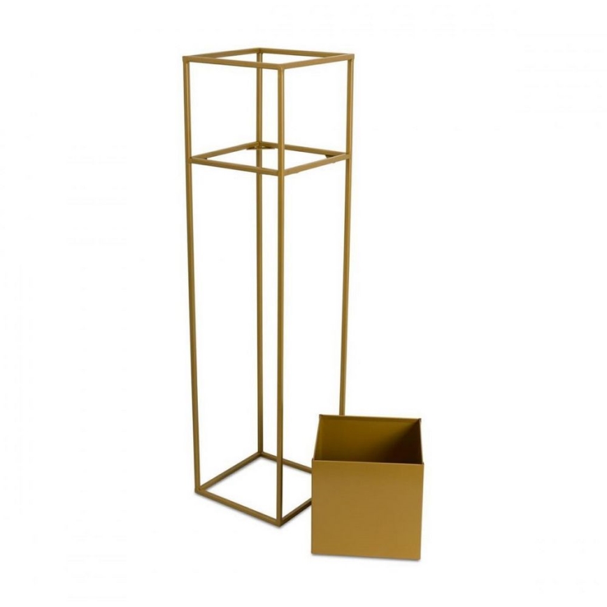 Blomställ 90x24 cm guld