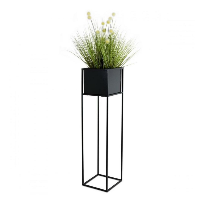 Blomställ 90x24 cm svart
