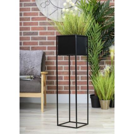 Blomställ 90x24 cm svart