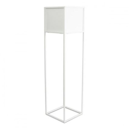 Blomställ 90x24 cm vit