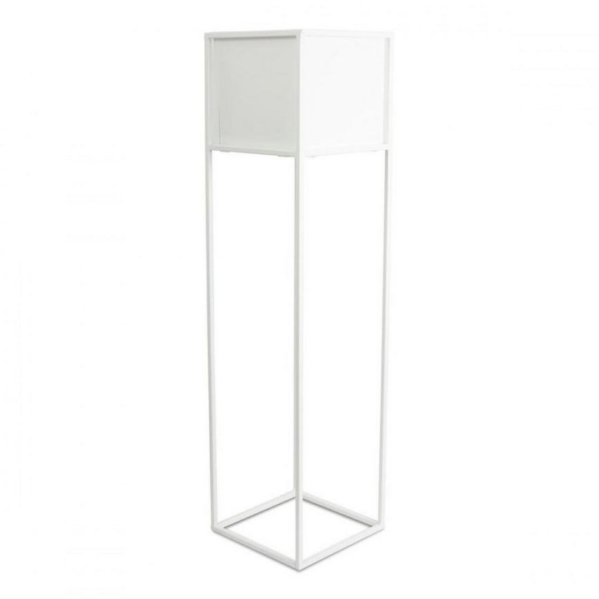 Blomställ 90x24 cm vit
