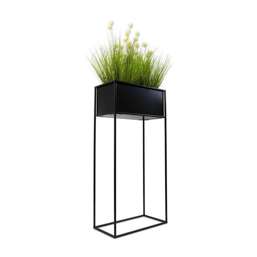 Blomställ 90x44 cm svart