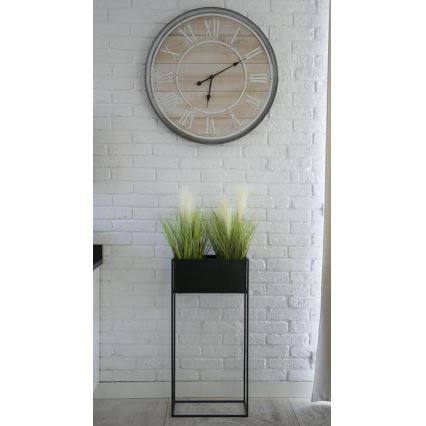 Blomställ 90x44 cm svart