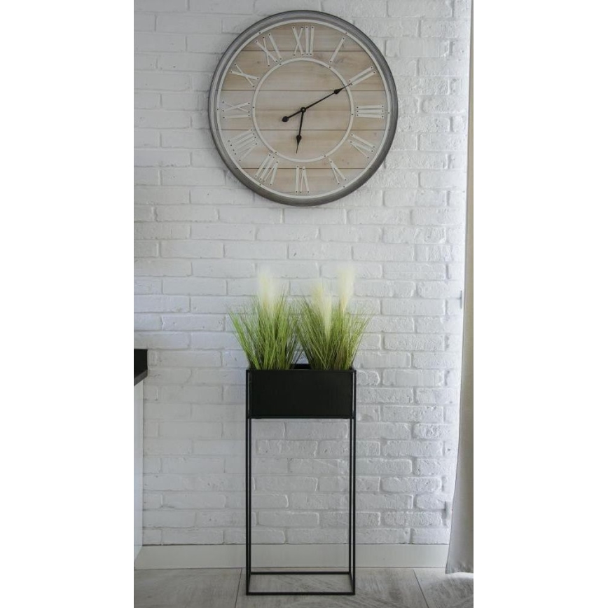 Blomställ 90x44 cm svart