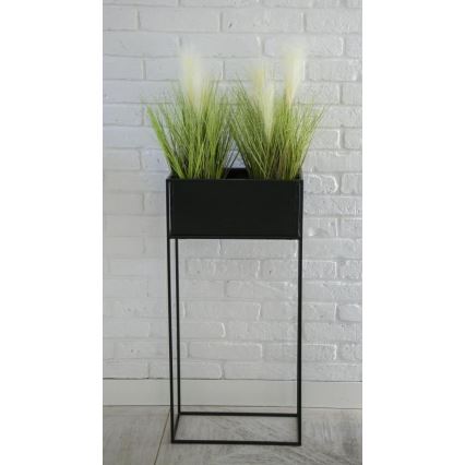 Blomställ 90x44 cm svart