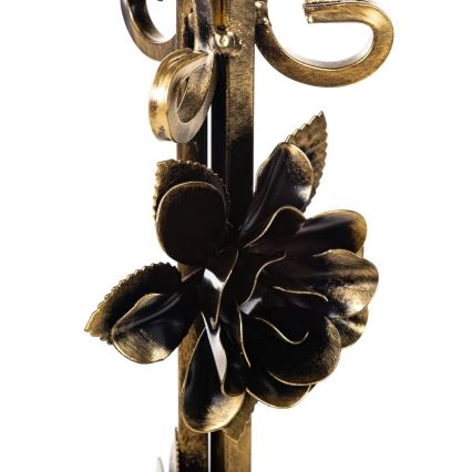Blomställ 95x38 cm guld