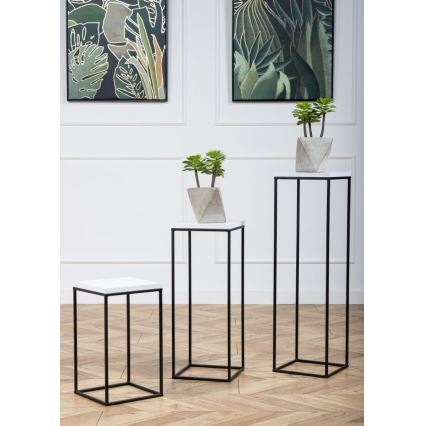 Blomställ BASICLOFT 40x24 vit/svart