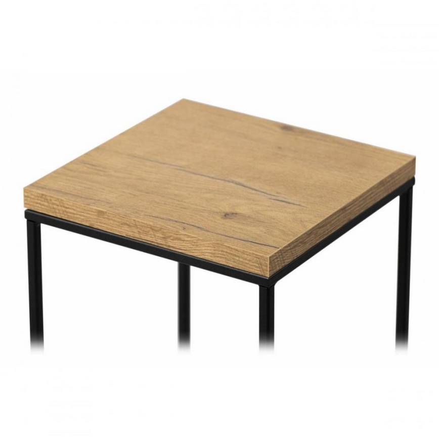 Blomställ BASICLOFT 60x24 svart/brun