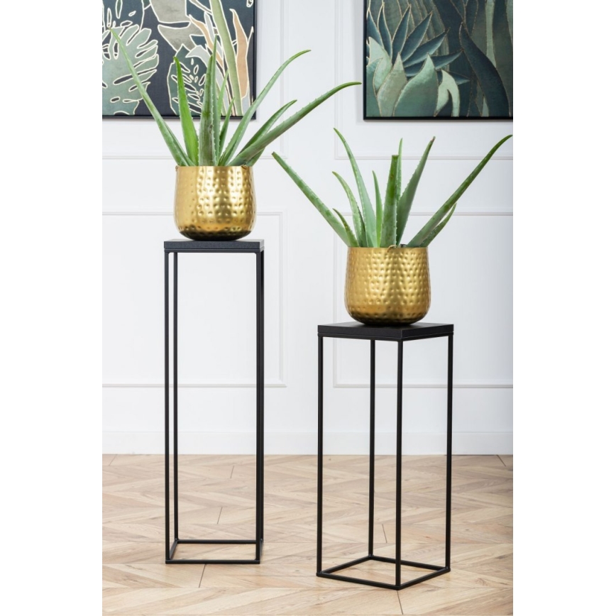 Blomställ BASICLOFT 80x24 svart