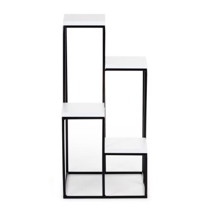 Blomställ KASKADA 70x34 svart/vit