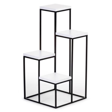 Blomställ KASKADA 70x34 svart/vit