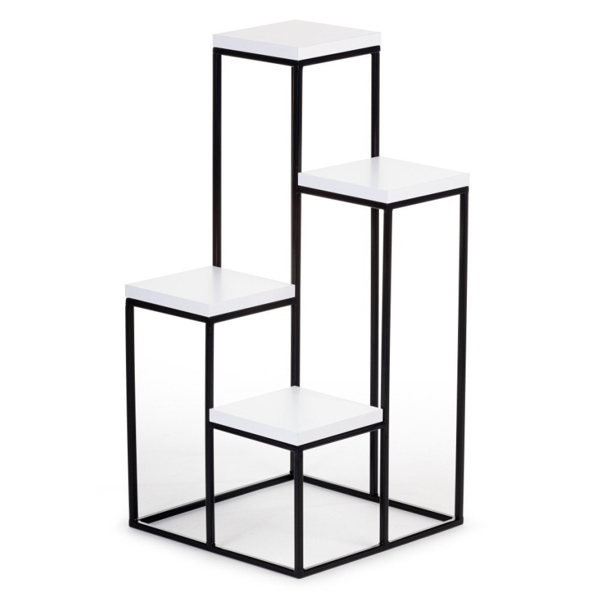 Blomställ KASKADA 70x34 svart/vit