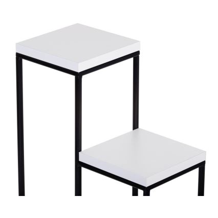 Blomställ KASKADA 70x34 svart/vit