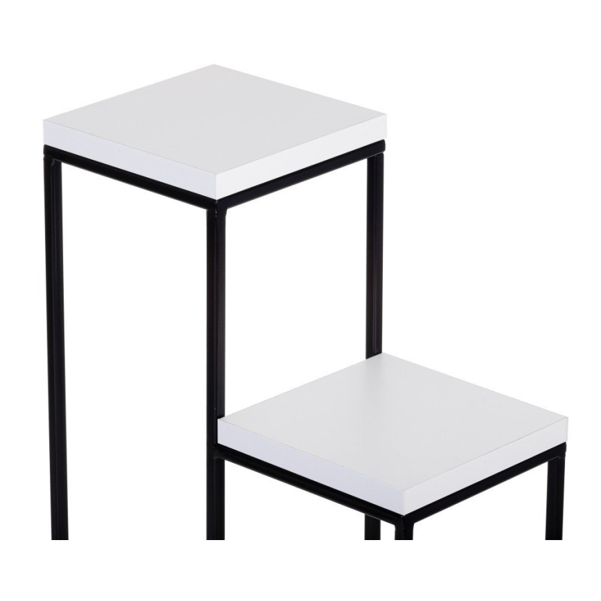 Blomställ KASKADA 70x34 svart/vit
