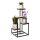 Blomställ KASKADA 79x40 svart/brun