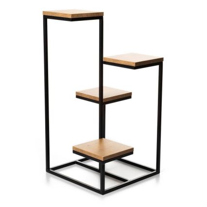 Blomställ KASKADA 79x40 svart/brun