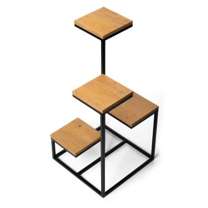 Blomställ KASKADA 79x40 svart/brun