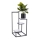 Blomställ KASKADA 79x40 svart/vit