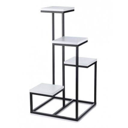 Blomställ KASKADA 79x40 svart/vit