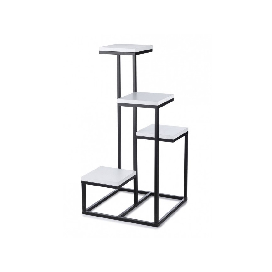Blomställ KASKADA 79x40 svart/vit