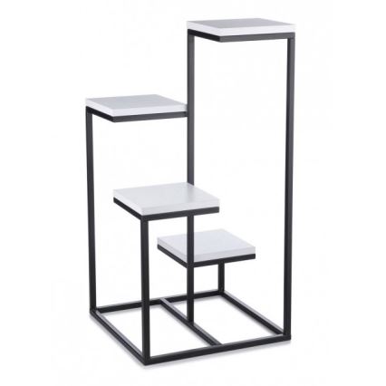 Blomställ KASKADA 79x40 svart/vit