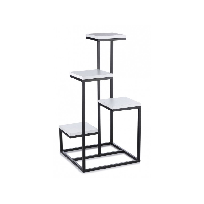Blomställ KASKADA 79x40 svart/vit
