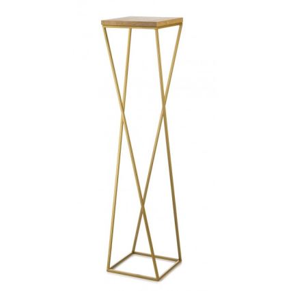 Blomställ LOFT 100x24 cm gyllene/brun