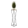Blomställ LOFT 100x24 cm svart/brun