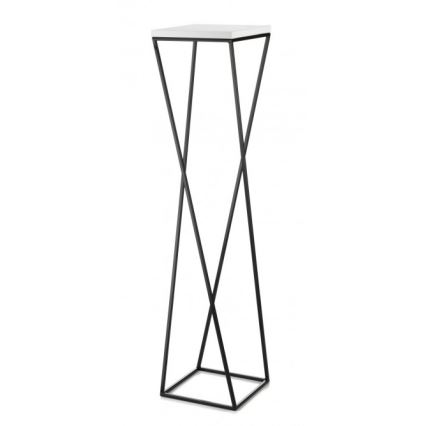 Blomställ LOFT 100x24 cm svart/vit