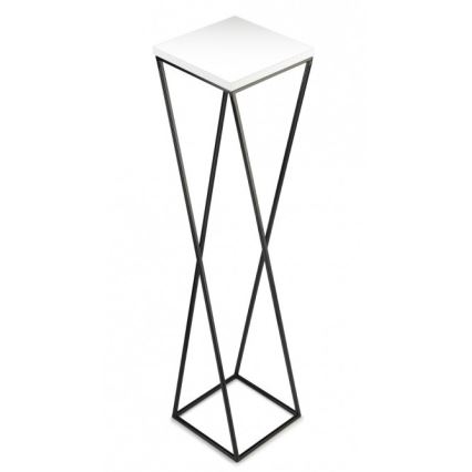 Blomställ LOFT 100x24 cm svart/vit