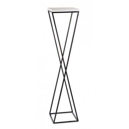 Blomställ LOFT 100x24 cm svart/vit