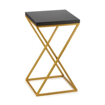 Blomställ LOFT 40x24 cm gyllene/svart