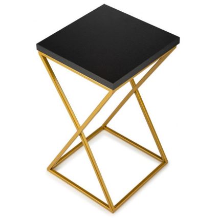 Blomställ LOFT 40x24 cm gyllene/svart
