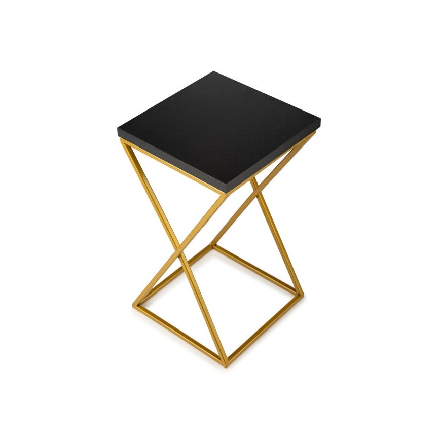 Blomställ LOFT 40x24 cm gyllene/svart