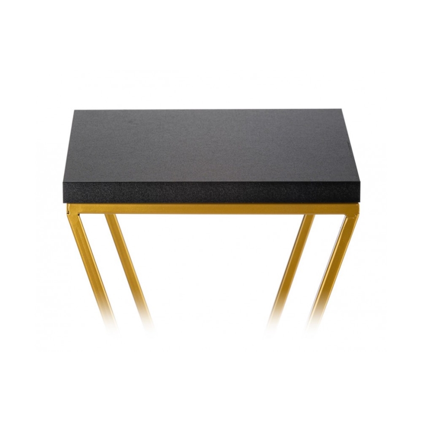 Blomställ LOFT 40x24 cm gyllene/svart