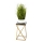 Blomställ LOFT 40x24 cm gyllene/svart