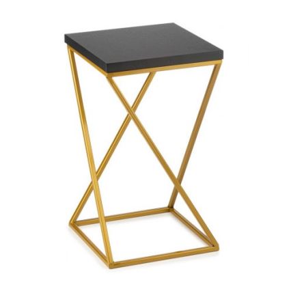 Blomställ LOFT 40x24 cm gyllene/svart