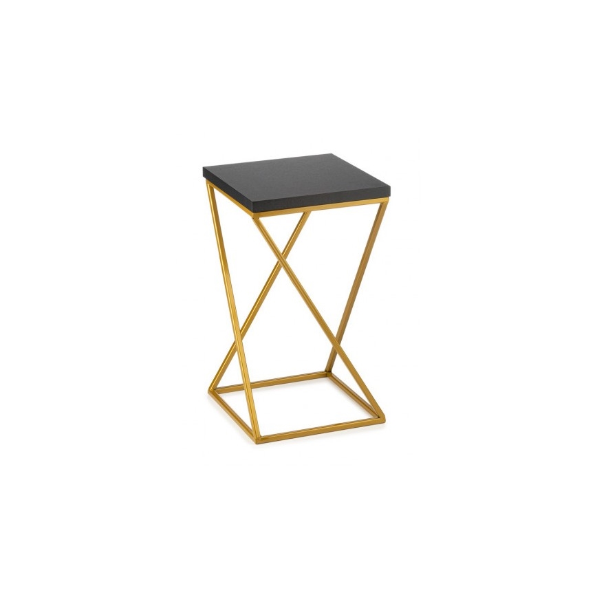 Blomställ LOFT 40x24 cm gyllene/svart
