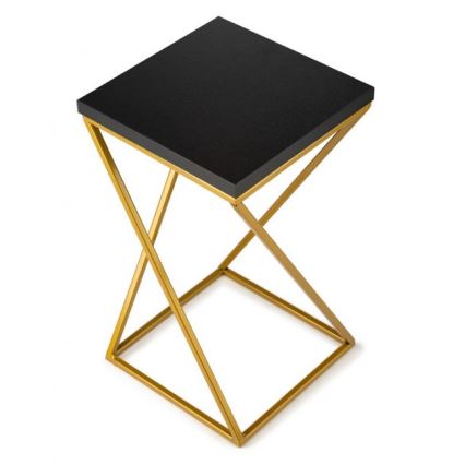 Blomställ LOFT 40x24 cm gyllene/svart