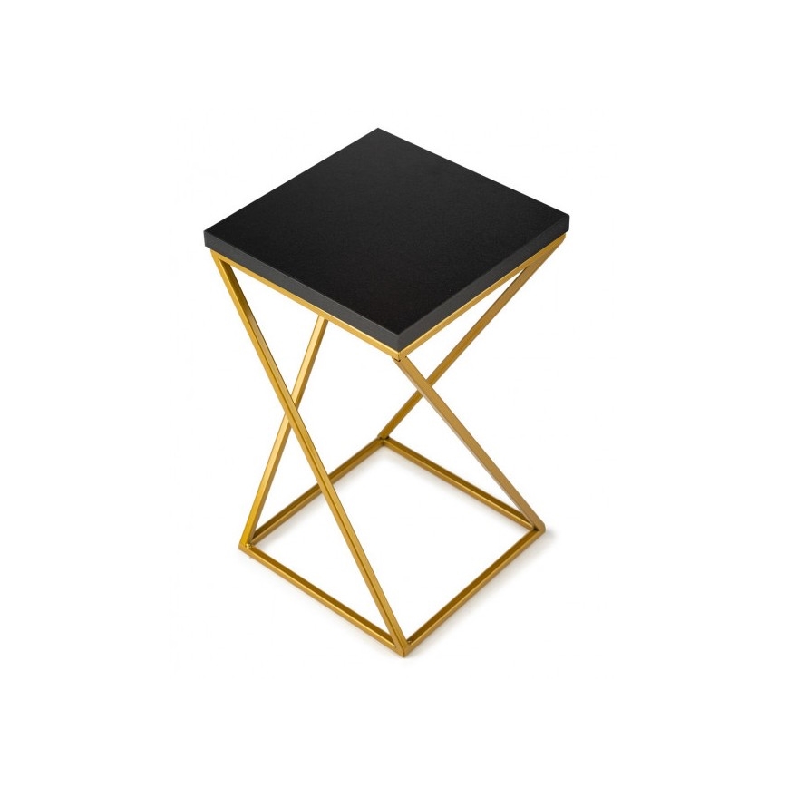 Blomställ LOFT 40x24 cm gyllene/svart