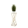 Blomställ LOFT 70x24 cm guld/vit