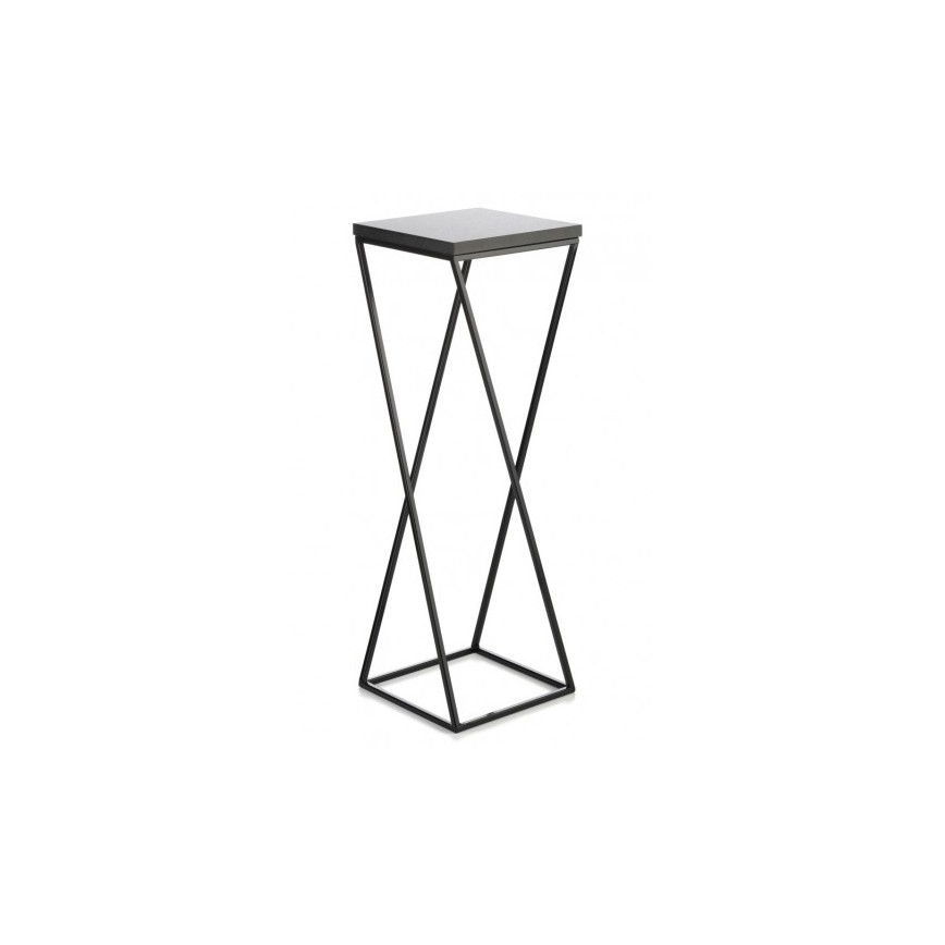 Blomställ LOFT 70x24 cm svart