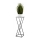Blomställ LOFT 70x24 cm svart/vit
