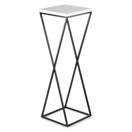 Blomställ LOFT 70x24 cm svart/vit